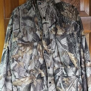 Camo rain coat/shell